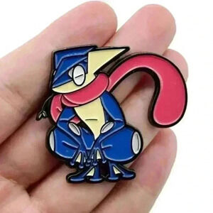 Greninja Stealth: Water Shuriken Pokemon Enamel Pin